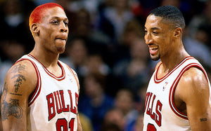 Balón / Bulls / Scottie Pippen y Dennis Rodman