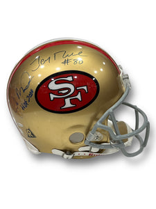 Casco Proline / 49ers / Joe Montana , Jerry Rice