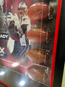 Set balones Super Bowl / Patriots / Tom Brady