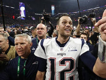 Load image into Gallery viewer, Balón Profesional /  Patriots / Tom Brady (Super Bowl 53)
