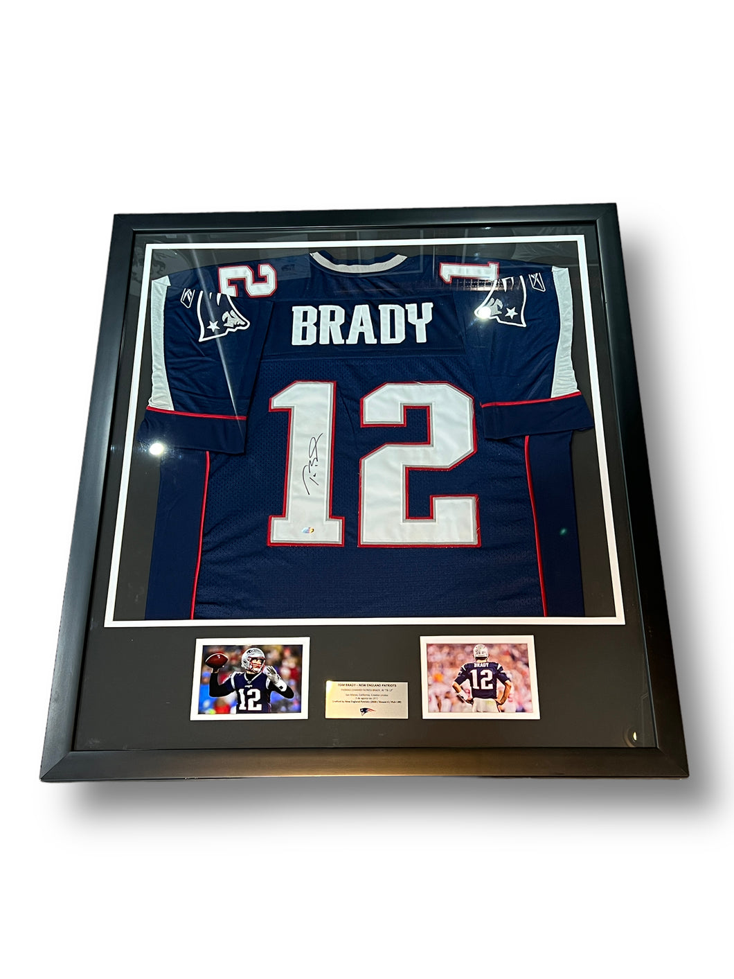 Jersey Enmarcado / Patriots / Tom Brady