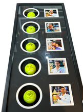 Cargar imagen en el visor de la galería, Set de Bolas / Tenis / Federer, Nadal, Djokovic, Sampras, Agassi
