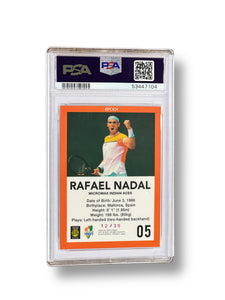 Tarjeta / Tenis / Rafael Nadal