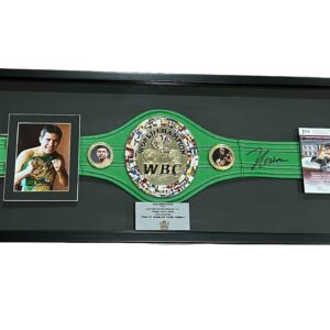 Cinturón Mini Enmarcado / Boxeo / Julio Cesar Chavez