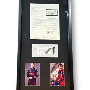Boleto Enmarcado / F1 / Charles Leclerc, Valteri Bottas