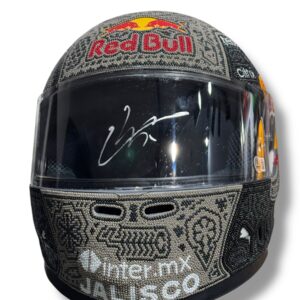 Casco Full Size / F1 / Sergio "Checo" Pérez (Arte Huichol)