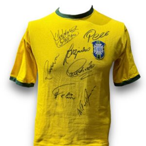 Jersey / Brasil / Brasil 1970: Pele, Carlos Alberto, Jairzinho, Rivelino, Felix Venerando, Brito Y Wilson Piazza
