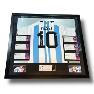Jersey enmarcado / Argentina / Lionel Messi