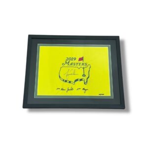 Banderín Enmarcado / Golf / Tiger Woods