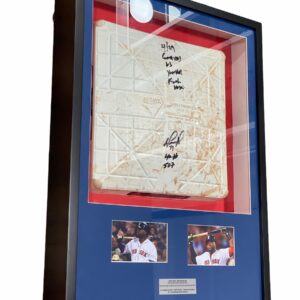 Base Enmarcada / Red Sox / David Ortiz Big Papi