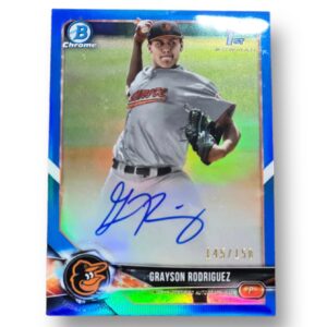 Tarjeta / Baseball Orioles / Grayson Rodríguez