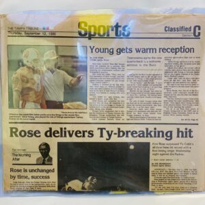 Periódico | Reds | Pete Rose