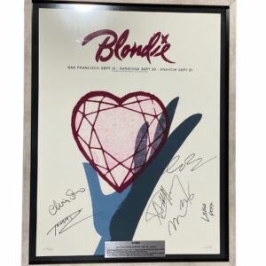 Poster / Blondie / Autografiado