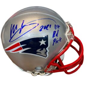Mini casco / Patriots / Mac Jones