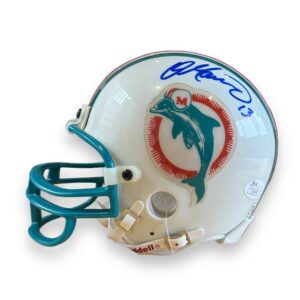 Mini Casco / Dolphins / Dan Marino y Don Shula