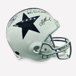 Casco Full Size / Cowboys / Troy Aikman, Emmit Smith, Michael Irvin