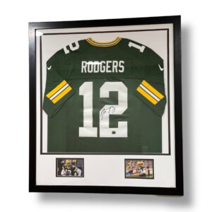 Jersey enmarcado / Green Bay / Aaron Rodgers